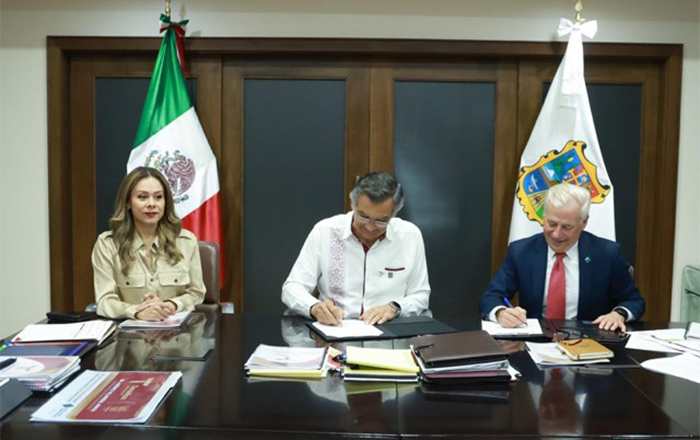 Firma Tamaulipas convenio con NADBank; impulsarán proyectos prioritarios 1 480521137 3303582733116008 7875013681625474502 n