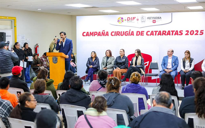 Inicia Carlos Peña campaña de cirugía de cataratas en Reynosa 1 ALCALDE 2 2