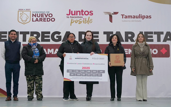Entrega Carmen Lilia apoyo alimentario a más de 2 mil familias 1 NUEVO LAREDO 2 3
