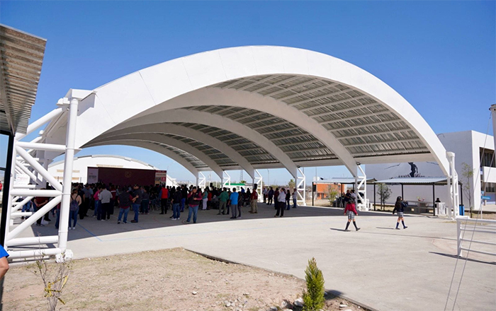 Carmen Lilia entrega obras para beneficio de mil 600 estudiantes 1 NUEVO LAREDO 2 5
