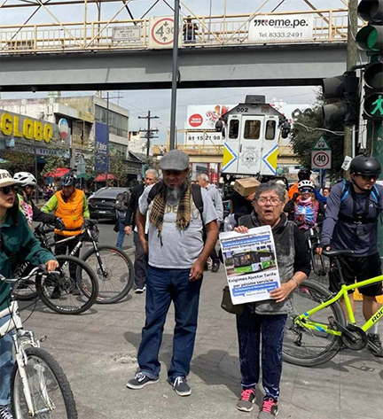 Protestan contra el transporte en Monterrey 2 PROTESTA 3 1