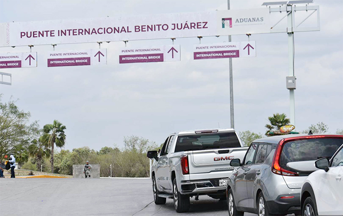 Realizan revisiones al ingresar al Puente Internacional Reynosa-Hidalgo 1 PUENTE