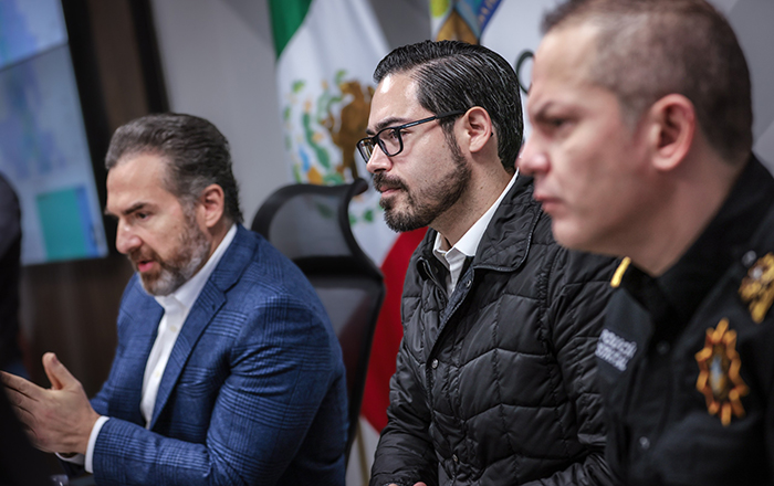 Planean con alcaldes crear ruta segura para comerciantes en Santiago, NL 1 SANTAIGO