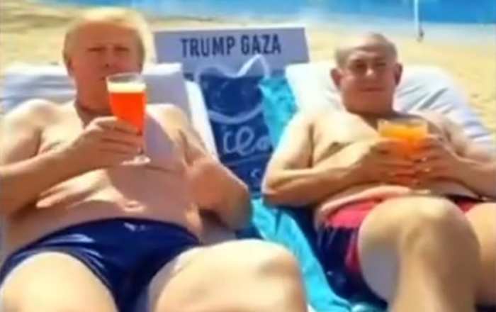 Hamás condena a Trump que presenta Gaza como 'centro turístico de lujo' 1 TRUMP 2 1