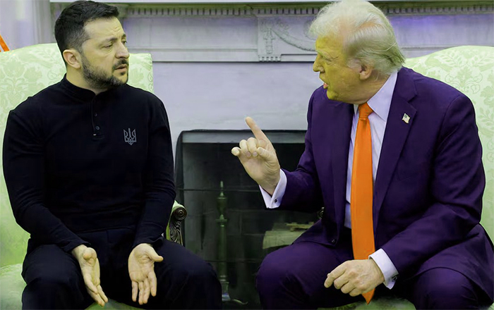 Sheinbaum reacciona a encuentro de Trump con Zelensky 1 TRUMP 8