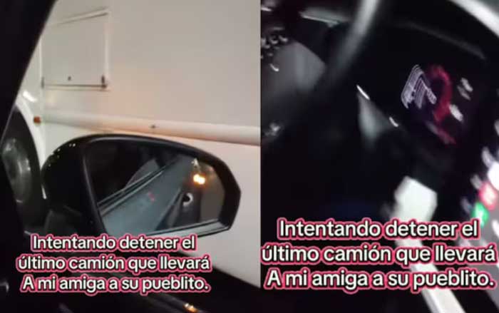 Amigas se viralizan tras persecución para alcanzar camión 1 ind