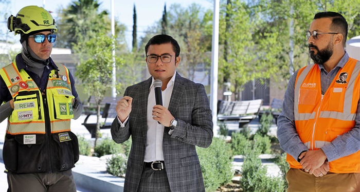 Inaugura Félix Arratia ‘Arboretum Juárez’ en la Plaza Principal 3 4