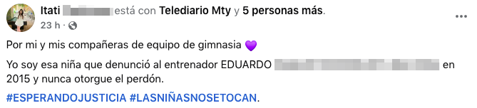 Presunta víctima de Damazo ‘N’ niega haberle otorgado el perdón en 2015 1 476497918 1863122494435587 8145813602485889824 n
