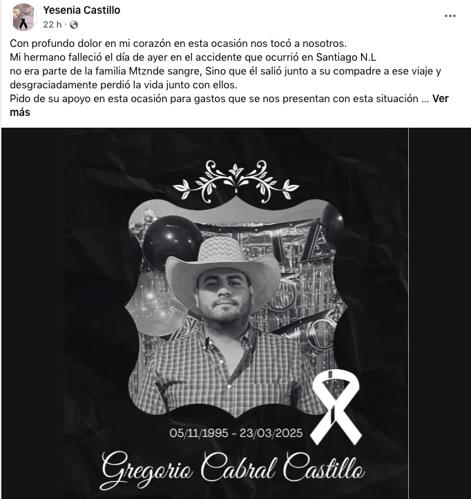 Gregorio era amigo de los Martínez 1 486474620 681177367663136 6445070055546446824 n