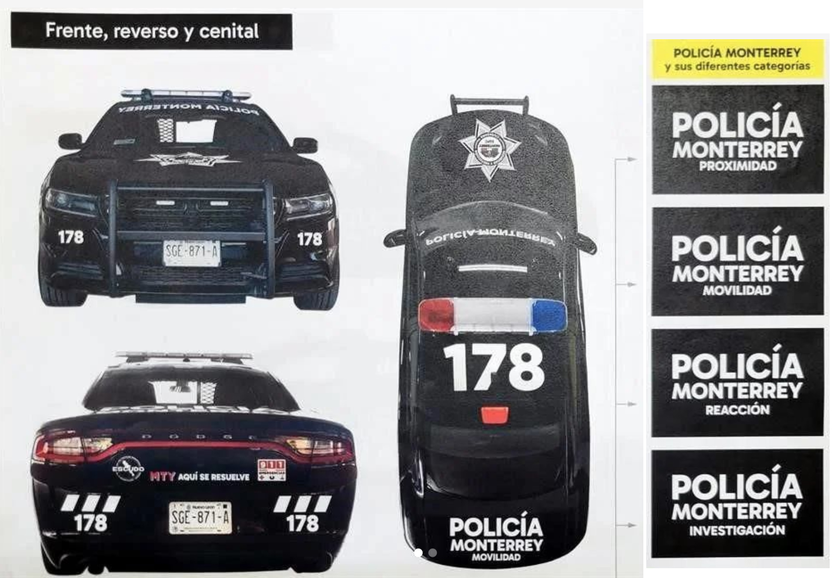 Policía de Monterrey volverá al color negro 1 486506611 570209608688108 824352675287877833 n
