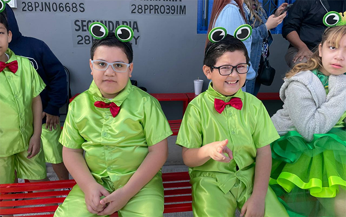 Con bailables y canciones reciben niños la Primavera 3 ALUMNOS 4