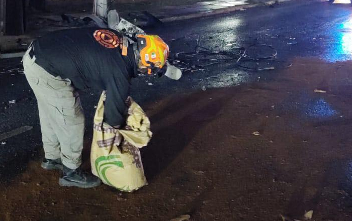 Carambola en la avenida Gonzalitos deja un herido y caos vial 1 GONZALITOS 2