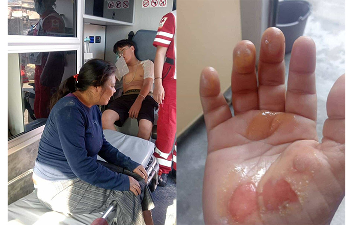 Adolescente rescata a mujer y su bebé en incendio 1 INCENDIO 6