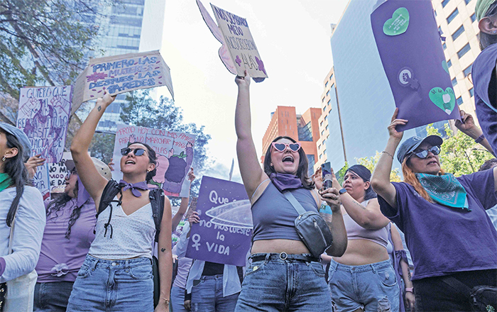 Rompen récord de asistencia en marcha del 8M en CDMX 1 MARCHA 8M CDMX