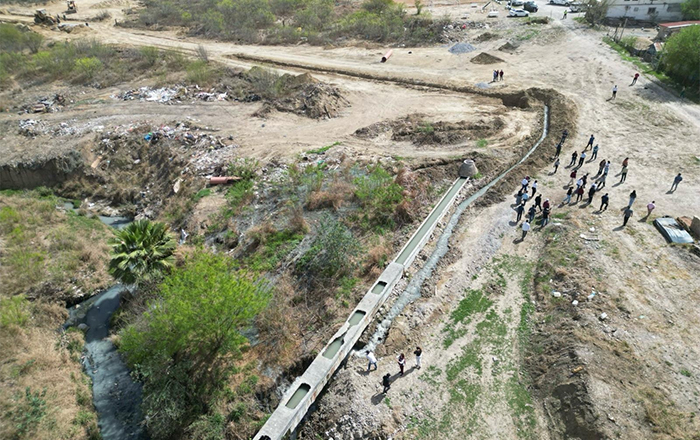Impulsan en Nuevo Laredo transformación del sistema de agua y drenaje 1 NUEVO LAREDO 2 2