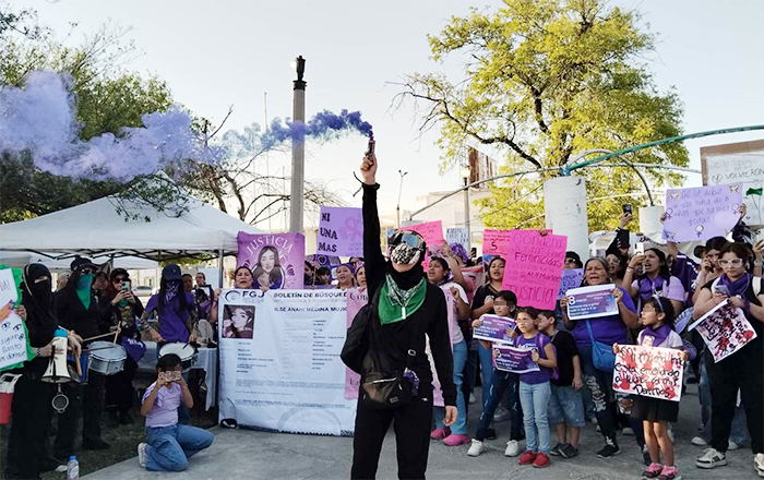 '¡Vivas las queremos!', grupo de mujeres marchan en el 8M en Reynosa (VIDEO) 1 PROTESTA 4