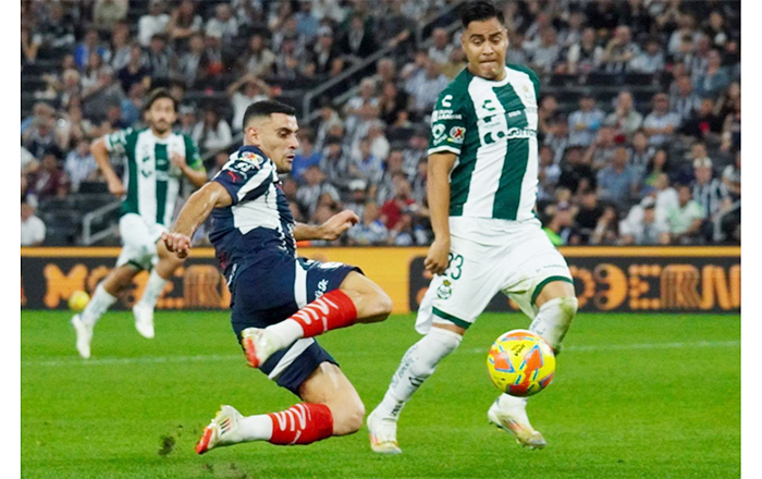 Faena española en el BBVA; golean a Santos 4-2 5 RAYADOS 2