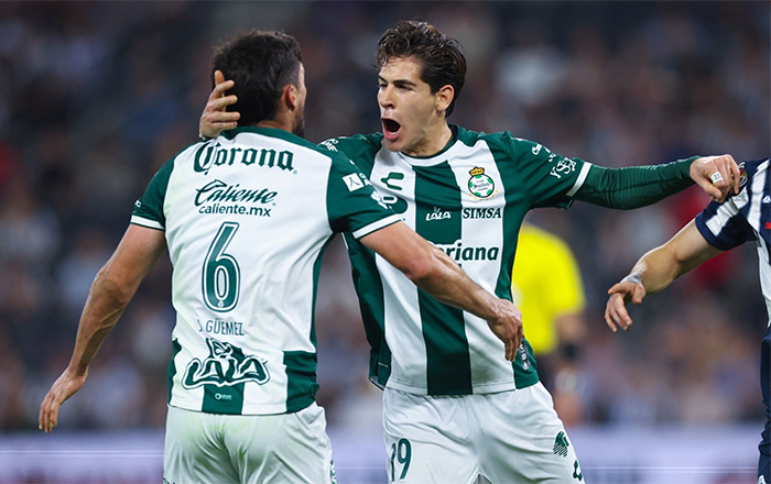Faena española en el BBVA; golean a Santos 4-2 8 SANTOS 4
