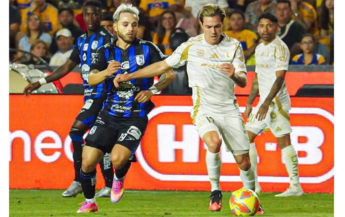 Tigres celebra su 65 aniversario con victoria frente a Querétaro 1 SEBASTIAN CORDOVA