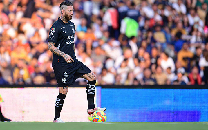 Rayados vence a Pumas 3-1; 'respira' Demichelis 3 SERGIO RAMOS 1