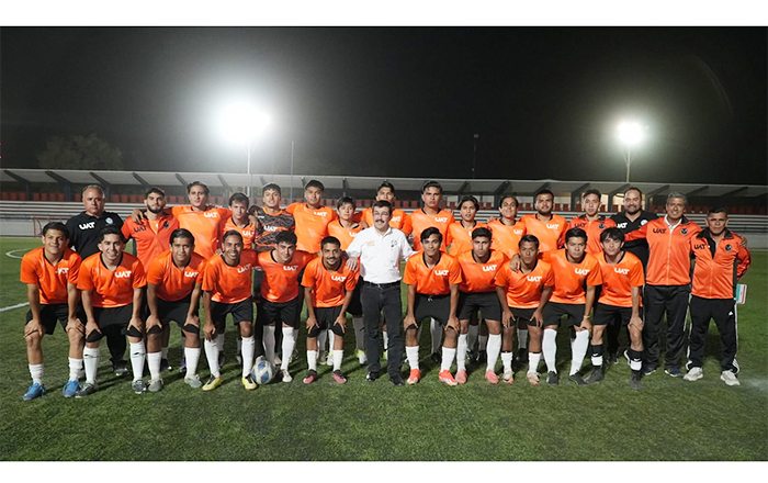 Inauguran Torneo Nacional de Futbol por aniversario de la UAT 1 UAT 2