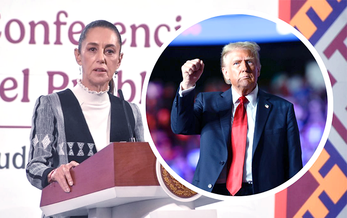 México pide a EU frenar armas ilegales 1 claudia trump