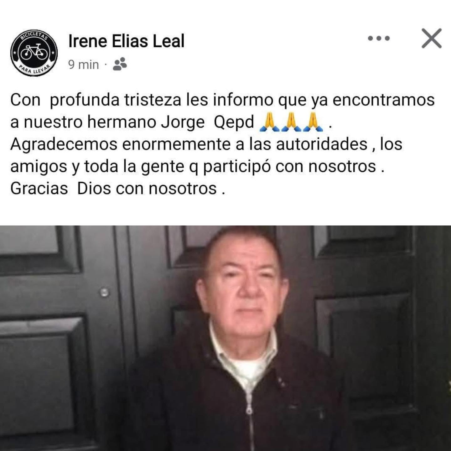 Fallece hermano de ex alcalde de Reynosa en inundación; estaba desaparecido 1 486496613 551471771295162 1067319150515027180 n
