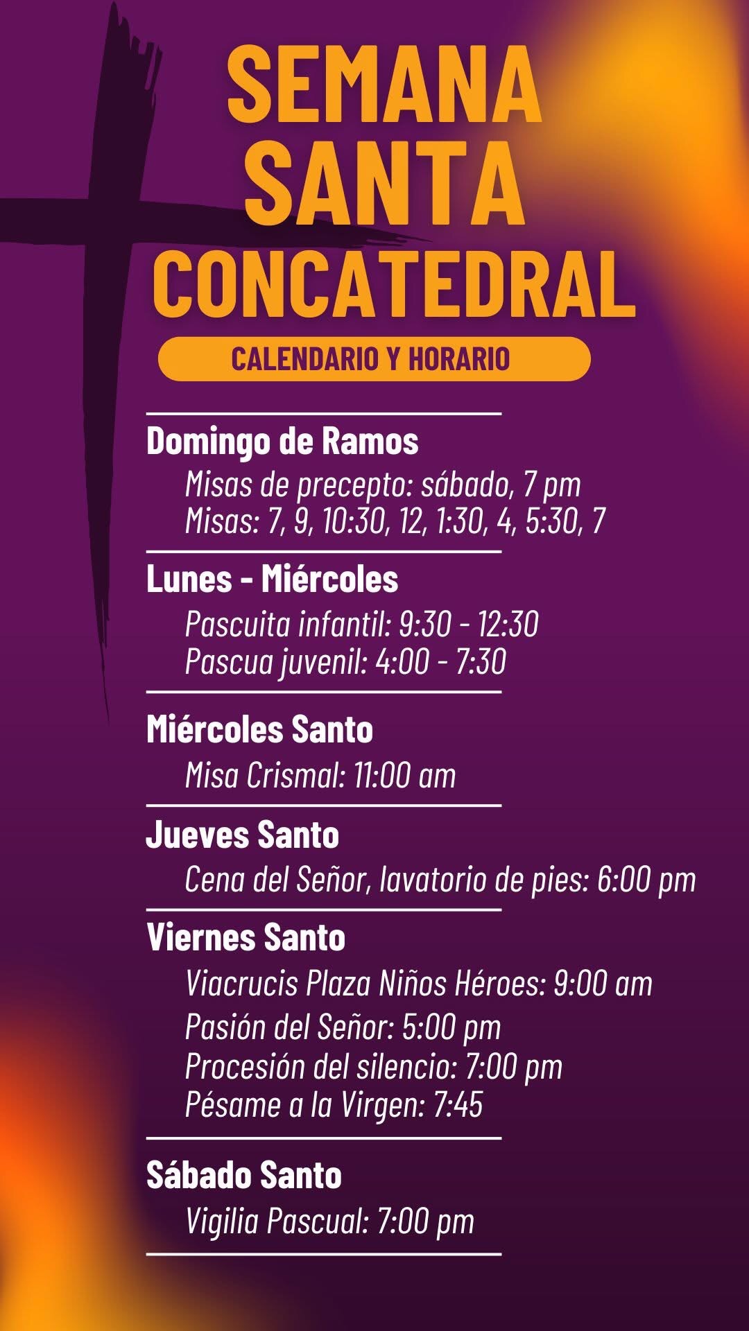 Preparada Concatedral para recibir a fieles en Semana Santa 1 489015023 1208959670613713 6183370482815852955 n