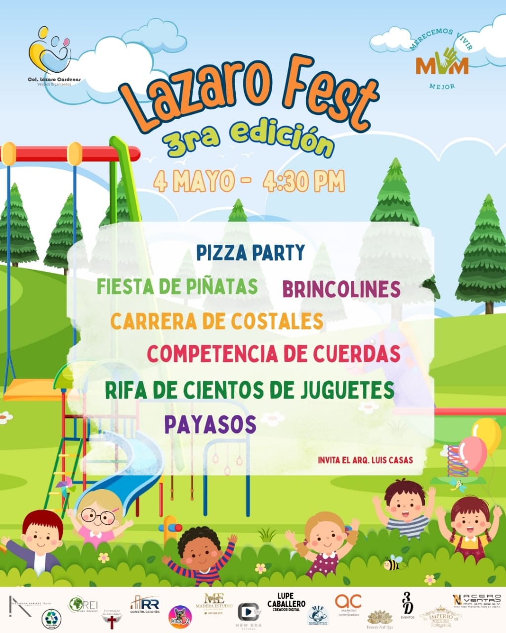 Preparan tercera edición del ‘Lázaro Fest’ por el Día del Niño 1 491022330 536891069221936 6727194980704387020 n