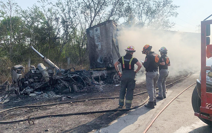 Accidente en carretera a Reynosa deja un muerto 1 CHOQUE 2