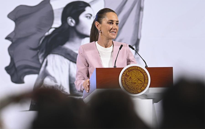 México anuncia envío de agua a Texas tras amenaza de sanciones de Trump 1 CLAUDIA 7