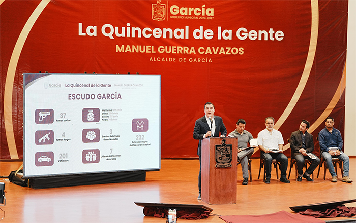 Presenta Manuel Guerra Cavazos 'La Quincenal de la Gente' 1 GARCIA