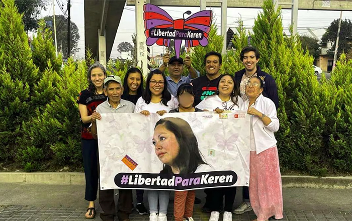 Liberan a Keren Selsy Ordóñez, tras 9 años presa 1 KEREN