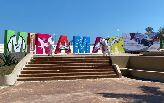 Implementa Madero acciones de salud pública en Playa Miramar 1 MIRAMAR
