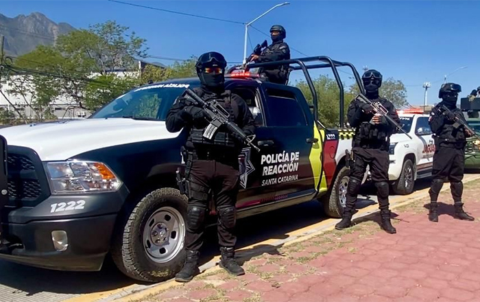 Activan Operativo de Seguridad en Santa Catarina 1 SANTA CATARINA