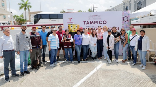 Promueve Mónica Villarreal cultura ambiental con Campaña de Reciclaje 1 TAMPICO 2 2