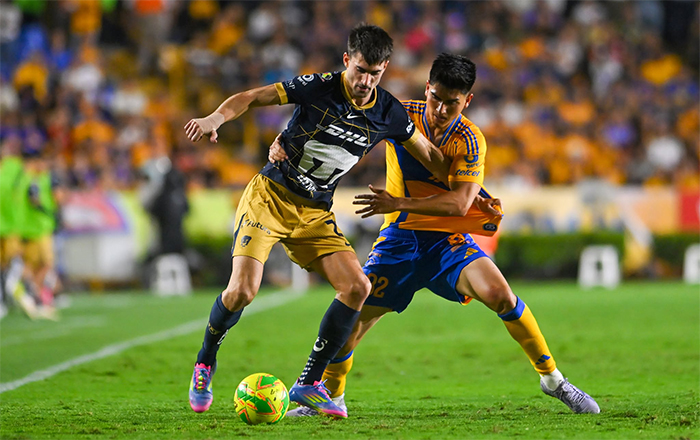 Tigres vence 2-1 a Pumas con doblete de ‘Gorri’ 7 TIGRES 4 1