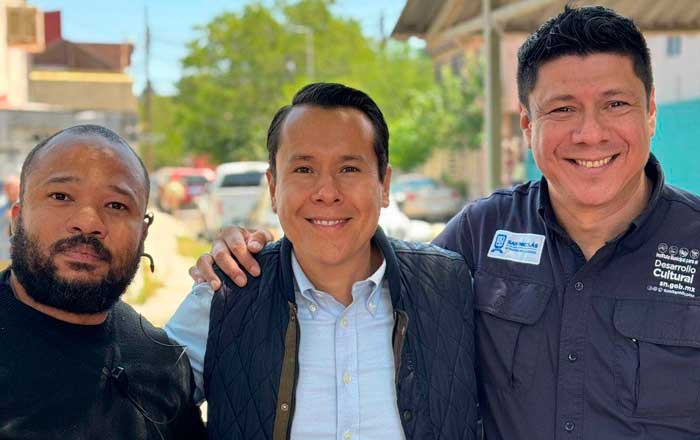 Facilita San Nicolás grabaciones a Grupo Frontera 2 wer