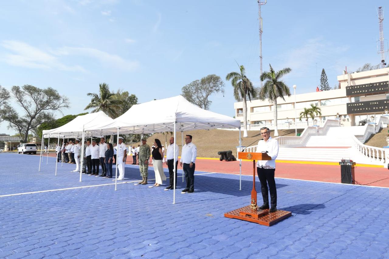 Reconoce Américo Villarreal respaldo de la Secretaría de Marina para la paz y el desarrollo de Tamaulipas 3 39c8a469 ee21 404f 89fc 587ab5f97e87