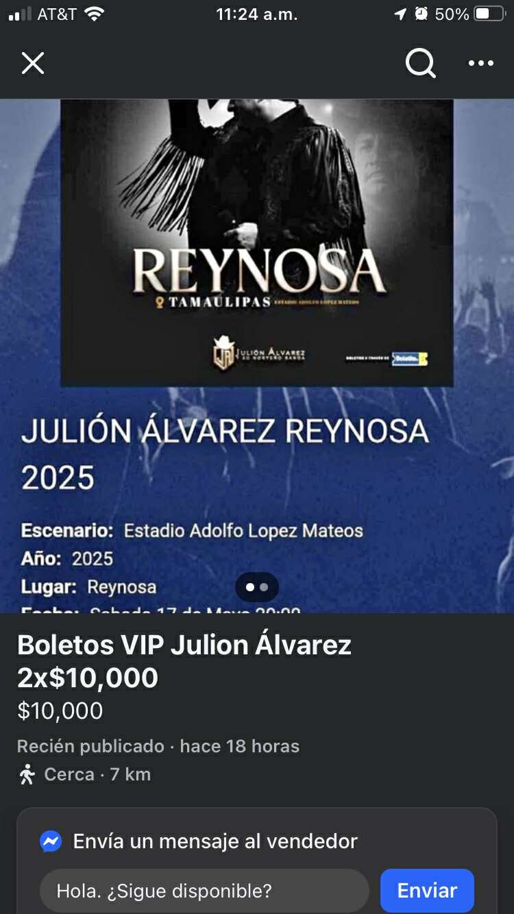 Hacen su ‘agosto’ con reventa de boletos para concierto de Julión Alvarez 2 494571834 2773366803052664 3070265902718378366 n