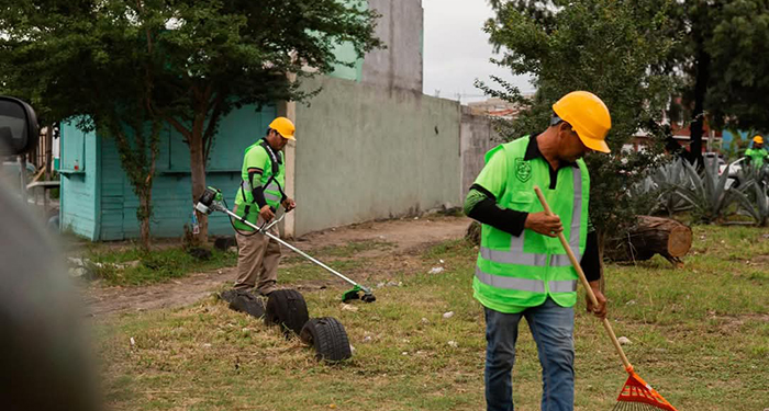 Gobierno Municipal rehabilitará parques y áreas verdes con la Cuadrilla ‘Renace’ 2 494818522 1238846927918652 4226018501222960833 n