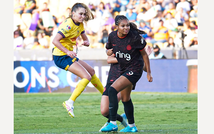 América cae 3–0; Portland es tercero en la Concacaf W Champions Cup 2 AMERICA FEM 3