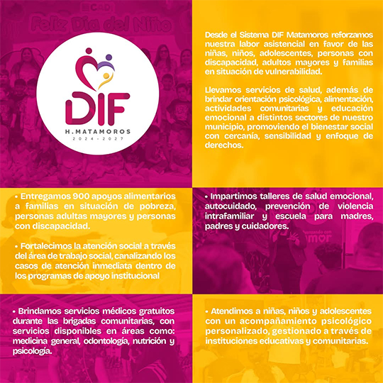 Gobierno Municipal y DIF Matamoros refuerzan su labor en pro de los más necesitados 2 DIF MATAMOROS 3