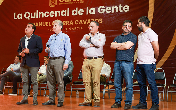 Promete A&D resolver problemas de agua en García 1 GARCIA 2
