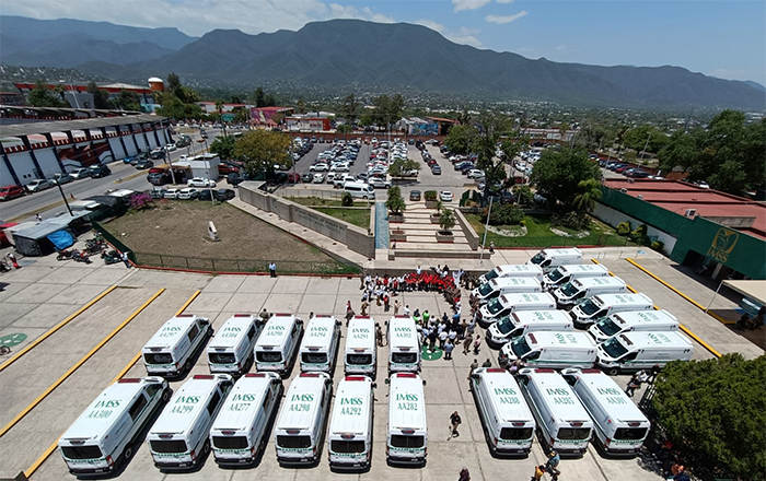 Renueva IMSS Tamaulipas su parque vehicular de ambulancias 1 IMSS 2