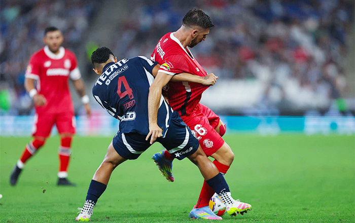 Cumple Rayados: saca la victoria frente a Toluca 1 RAYADOS 2