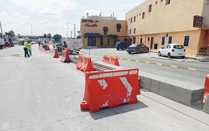 Modifica Gobierno de Reynosa tramo del bulevar Hidalgo 1 REYNOSA 2 1