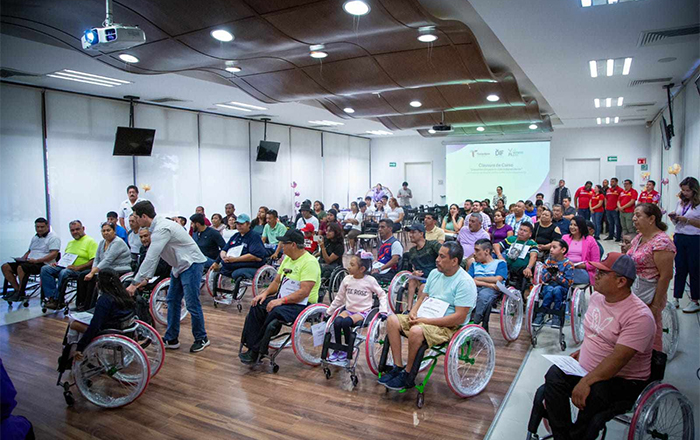 DIF Tamaulipas, Vida Independiente y Oxxo entregan sillas de ruedas 1 SILLAS