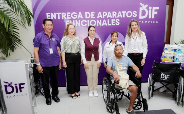 Encabeza Mónica Villarreal nueva entrega de aparatos funcionales 1 TAMPICO 2 1
