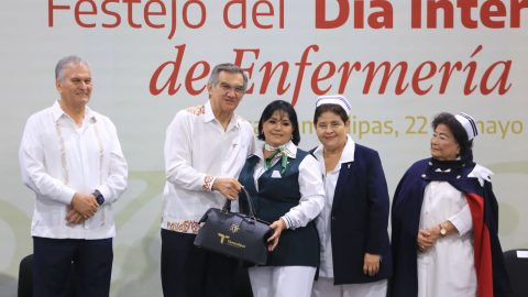 Celebra Américo Villarreal a profesionales de la enfermería en Tamaulipas 6 WhatsApp Image 2025 05 22 at 3.38.44 PM